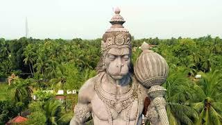 Prasanna Anjaneya Temple  4K Drone Video  Kundapur