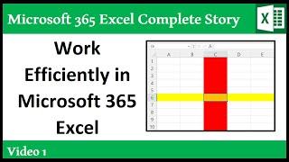 Introduction to Microsoft 365 Excel & Conventions for Class - 365 MECS 01