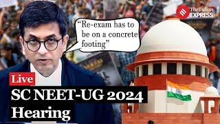 SC Live Hearing Supreme Court Hears NEET-UG 2024 Pleas  NEET Paper Leak 2024