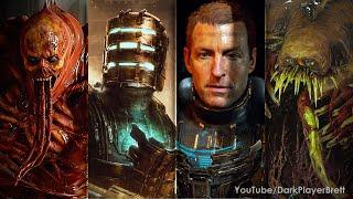 DEAD SPACE Remake - All Bosses With Cutscenes Hard  No Damage 4K 60FPS