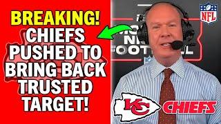  BIG NEWS CHIEFS PUSHED TO BRING BACK TRUSTED PLAYOFF STAR KC CHIEFS NEWS TODAY