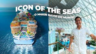 ICON OF THE SEAS O MAIOR NAVIO DO MUNDO  Rodrigo Ruas