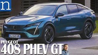 Peugeot 408 HYBRID 225 GT  Prova come è fatta e come va il nuovo crossover che sfida berline e SUV