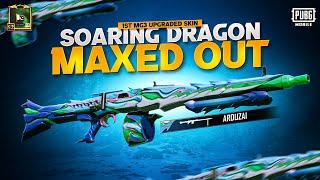 First MG3 Upgraded Skin in Pubg Mobile  MG3 Soaring Dragon Maxed Out 