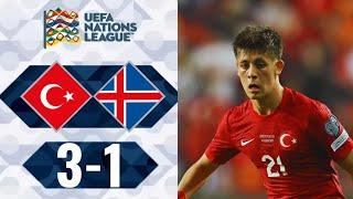 Turkey vs Islandia 3-1 All Goals & Highlights  Nations league 2024