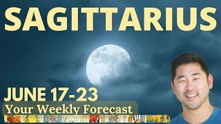 Sagittarius - A SIGNIFICANT WEEK OF WEALTH AND ABUNDANCE  JUNE 17-23 Tarot Horoscope ️