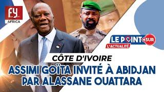 Côte dIvoire  Assimi Goïta invité à Abidjan par Alassane Ouattara
