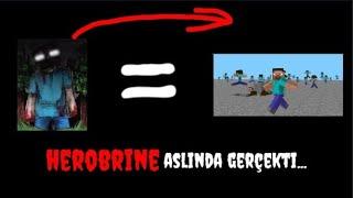 Herobrine aslında gerçekti...      Minecraft teorileri #1