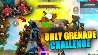 Only Grenade Challenge in Rank  Free Fire  Desi Gamers