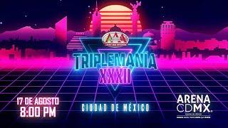 ANUNCIOS de TRIPLEMANÍA XXXII CDMX  Lucha Libre AAA