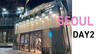 【vlog day2_10days】 apM PLACE  DOOTA MALL  DDP Market　父と歩く旅