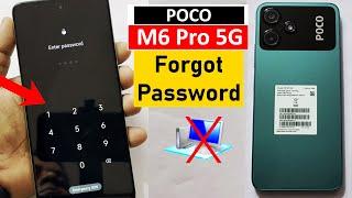 POCO M6 Pro 5G- Hard Reset  Forgot Password  Screen Unlock  