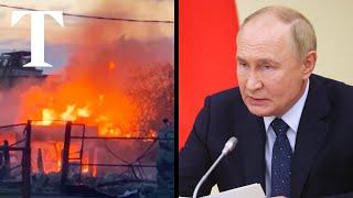 Putin declares state of emergency as Ukraine invades Russia