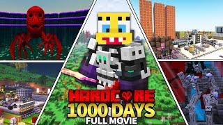 I Survived 1000 Days in HARDCORE MODDED MINECRAFT AGAIN FULL MOVIE
