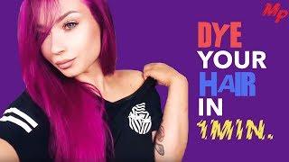 DYE YOUR HAIR IN ONE MINUTE WITH MANIC PANIC