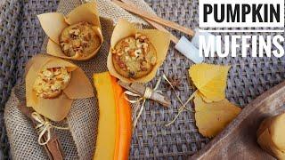 طرز تهیه مافین به ساده‌ترین روش      How to Make Pumpkin Muffins  Pumpkin Puree  Pumpkin Recipes