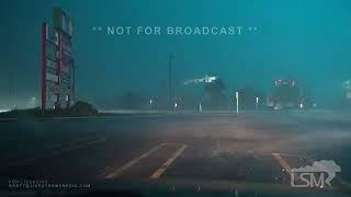 09-27-2024 Perry FL - Eye of Hurricane Helene - Heavy rain -Power outages - Strong Winds