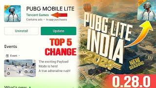 BIGGEST UPDATE  Indian Server Open  0.28.0 Update  Pubg Lite New Update  Pubg Lite Cheater Ban