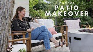 Budget Friendly Patio Makeover  Deck Stripping And Staining  One Week Outdoor Makeover