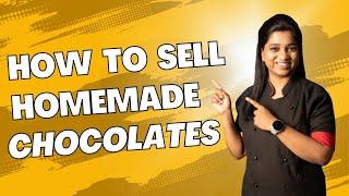 How to Sell Homemade Chocolates  How to Take Chocolate Orders  Chef Deepali
