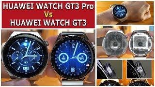 Huawei Watch GT 3 Pro vs Huawei Watch GT 3   design and microscopic details