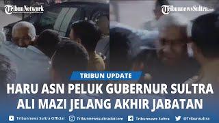 Video Haru Momen ASN Peluk Gubernur Sultra Ali Mazi saat di Bandara Sehari Jelang Jabatan Berakhir