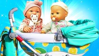 Кукла Беби Анабель распаковывает куклу Мия Мария Весёлые игры в куклы и дочки матери с Baby Born