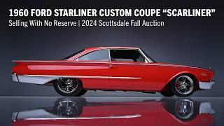 FIRST LOOK - 1960 Ford Starliner Custom Coupe Scarliner- BARRETT-JACKSON SCOTTSDALE FALL AUCTION