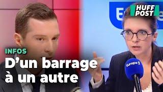 Le RN et Renaissance plaident le “barrage” face au Nouveau Front populaire