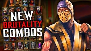 37 NEW Brutality Combos with EVERY CHARACTER in Mortal Kombat 11