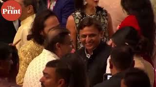 PM Modi Akhilesh Yadav Mamata Banerjee Uddhav Thackeray & others at Anant Ambanis wedding