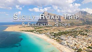 TOP 9 Sicily Road Trip Stops  2024 4K Italy Travel Guide