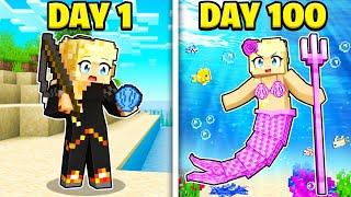 I Survived 100 Days as a Baby Mermaid