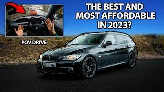 THE BMW E91 TOURING HAS TO BE THE BEST AFFORDABLE DAILY IN 2023 **POV DRIVE **
