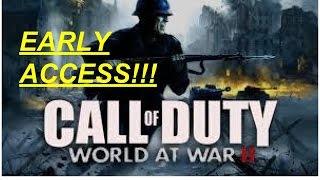 COD WWII GAMEPLAY EARLY ACCESS