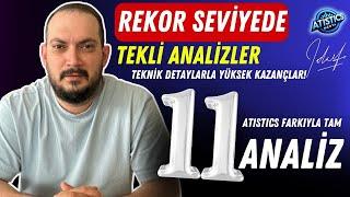 SEÇİLMİŞLER... 3 Ağustos Cumartesi ve 4 Ağustos Pazar 2024 İddaa Tahminleri  Atistics TV