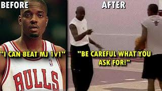 When a RETIRED Michael Jordan DEMOLISHED an Arrogant Bulls ROOKIE