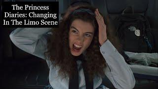 The Princess Diaries Changing In The Limo Scene 