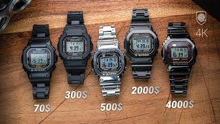 What’s the difference which one to get & why? G-Shock Square tier comparison.