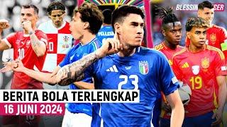 EURO 2024 Italia COMEBACK Sejarah Gol TercepatYamal 2 REKOR Morata MOMOK KroasiaTiki-Taka Swiss