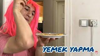 PELİNSU TİLKİ YEMEK YAPIYOR MUTFAGIN SON HALİNE ANNE TEPKİSİ 