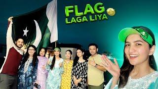 Ghar py Flag laga liya for independence day  Hira Faisal  Sistrology