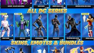 All DC SERIES Bundles Skins & Emotes Item ShopLocker Showcase