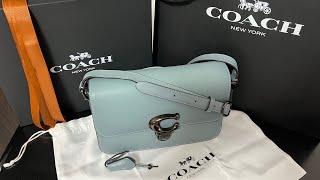 COACH STUDIO SHOULDER BAG 25 SAGEPEWTER【コーチストゥディオ ショルダー バッグ】#コーチバッグ #unboxing  #開封