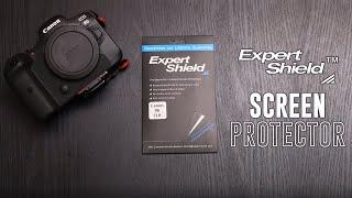 Overview  Review  Installation Expert Shield Canon EOS R6 Crystal Clear Screen Protector