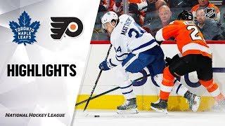 Филадельфия - Торонто  NHL Highlights  Maple Leafs @ Flyers 12319