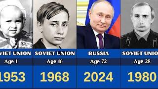 VLADIMIR PUTIN 1962-2024 - Transformation From 1 to 71 Years Old  #vladimirputin #putin