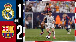 HIGHLIGHTS  Real Madrid 1-2 FC Barcelona  Summer Tour 2024