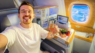 Flying First Class from DUBAI to ENGLAND