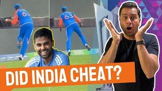 Did India Cheat? Was SKY’s catch unfair?  #t20worldcup2024  Cricket Chaupaal